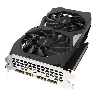 Видеокарта GIGABYTE GeForce GTX 1660 Ti 6Gb OC 6G 6 ГБ / 192 бит / GDDR6 / 12000 MHz / Стандартная