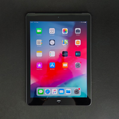 Планшет Apple A1475 iPad Air 16GB Wi-Fi 4G Space Grey (MD791FD/B) (DMPR20CPF4YD)