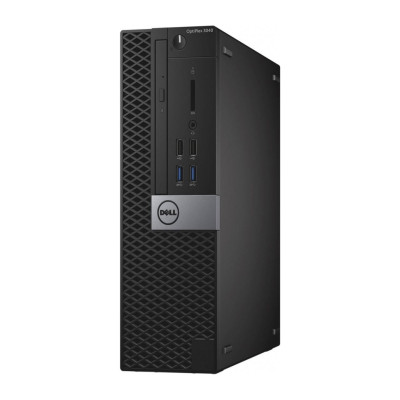 Комп'ютер Dell Optiplex 3040 SFF / i7-6700 / DDR3L 16 ГБ / SSD 480 ГБ / Intel HD Graphics 530 / 180 Вт / 4 / 8