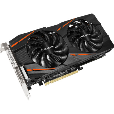 Б/У Видеокарта Gigabyte Radeon RX 480 G1 4 ГБ / 256 бит / GDDR5 / 7000 МГц / Стандартная