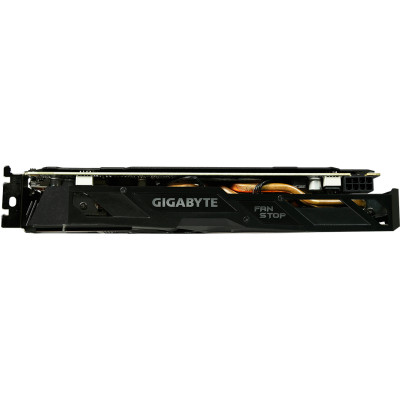 Б/У Видеокарта Gigabyte Radeon RX 480 G1 4 ГБ / 256 бит / GDDR5 / 7000 МГц / Стандартная