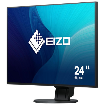 Б/У Монитор 24" EIZO EV2456-BK / 1920x1200 WUXGA / WLED / IPS / 5 мс / VGA, DVI, HDMI, DisplayPort, USB Hub, Audio / Класс А /