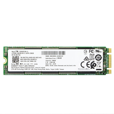 Б/У Накопитель SSD M.2 2280 256GB LiteOn CV8-8E256-11 / 3D TLC NAND / M.2 SATA