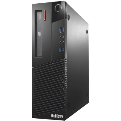 Б/У Компьютер Lenovo ThinkCentre M93p SFF / i3-4130 / DDR3 4 ГБ / HDD 250 ГБ / AMD Radeon HD 7570 1Gb / 240 Вт / 2 / 4