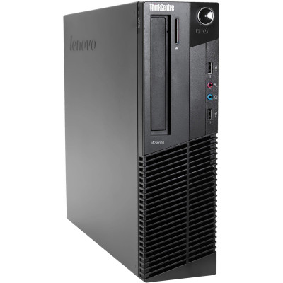 Б/У Компьютер Lenovo ThinkCentre M93p SFF / i3-4130 / DDR3 4 ГБ / HDD 250 ГБ / AMD Radeon HD 7570 1Gb / 240 Вт / 2 / 4