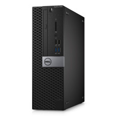 Б/У Комп'ютер Dell OptiPlex 5050 SFF / i3-7100 / DDR4 16 ГБ / SSD 240 ГБ / Intel HD Graphics 530 / 240 Вт / 2 / 4