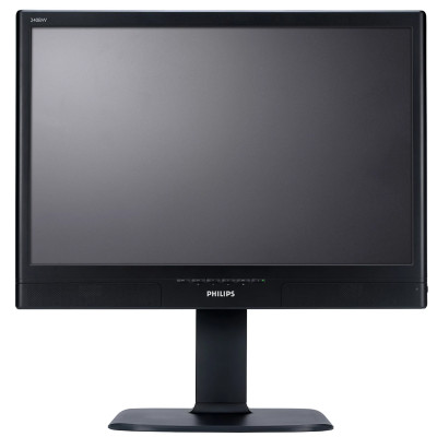 Б/У Монитор 24" Philips 240BW8 / 1920x1200 WUXGA / CCFL / TN / 5 мс / VGA, DVI, DisplayPort,USB hub 2.0 / Класс Б /