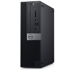 Компьютер Dell Optiplex 7070 SFF / i7-8700K / DDR4 8 ГБ / SSD 240 ГБ / Intel HD Graphics 630 / 200 Вт / 6 / 6
