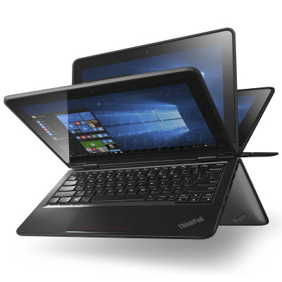 Ноутбук-трансформер Lenovo ThinkPad Yoga 11e 3rd Gen / Touchscreen / 11.6” 1366x768 HD / N3150 / 8 ГБ / SSD 128 ГБ / Intel HD Graphics / Класс Б