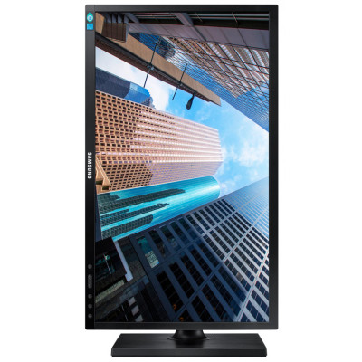 Б/У Монитор 24" Samsung S24E650XW / 1920x1200 WUXGA / WLED / PLS / 4 мс / VGA, DVI, DisplayPort, USB hub 2.0, Audio / Класс Б /