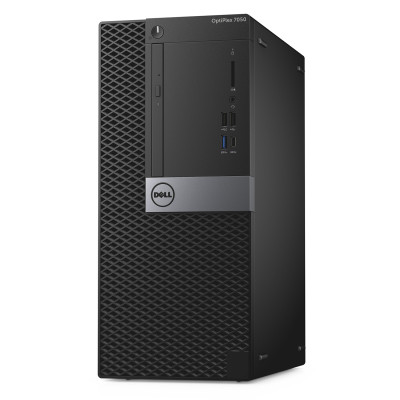 Компьютер Dell Optiplex 7050 MT / i5-7500 / DDR4 16 ГБ / SSD 240 ГБ / Intel HD Graphics 630 / 240 Вт / 4 / 4