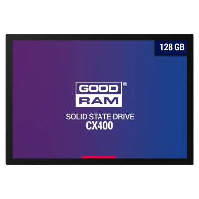 Накопичувач SSD 2.5 Goodram 128GB SSDPR-CX400-128 / 3D TLC NAND / SATA III