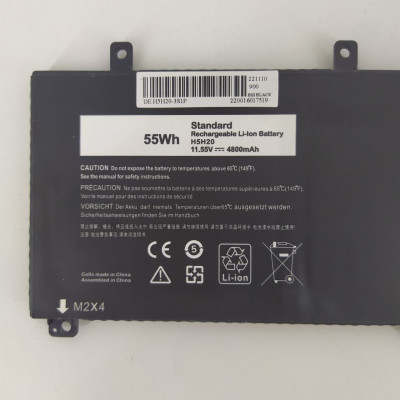 Аккумуляторная батарея для ноутбука DELL Precision 5520 M5510 M5530 M5540 XPS 9560 9570 / 11.4 V /