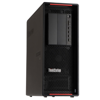 Б/У Компьютер Lenovo ThinkStation P720 / 2 x Xeon Silver 4210 / DDR4 32 ГБ / SSD 512 ГБ / NVIDIA Quadro RTX 4000 8Gb / 1000 Вт / 10 / 20