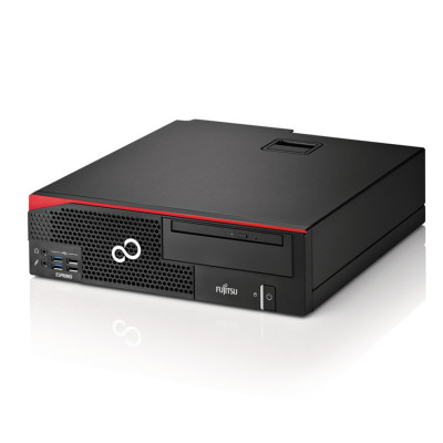 Б/У Компьютер Fujitsu Esprimo D757 E85+ SFF / i7-6700 / DDR4 16 ГБ / SSD 240 ГБ / Intel HD Graphics 530 / 280 Вт / 4 / 8