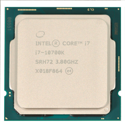 Процессор Intel Core i7-10700K / 16 МБ / 5100 МГц / Socket 1200 / 8 / 16