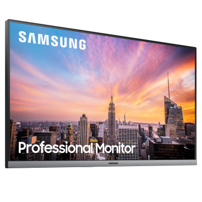 Б/У Монитор 27" Samsung LS27R650FDUXEN / 1920x1080 FullHD / WLED / IPS / 5 мс / VGA, HDMI, DisplayPort, USB hub / Класс А /