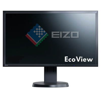 Б/У Монитор 24" EIZO EV2416 / 1920x1200 WUXGA / WLED / TN / 5 мс / VGA, DVI, DisplayPort, USB hub 2.0 / Класс А /