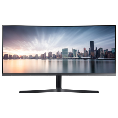 Монитор Samsung 34" C34H890WJU (LC34H890WJUXEN) / 3440 x 1440 Ultrawide / WLED / VA / 4 мс / HDMI, DisplayPort, USB hub / Класс Б