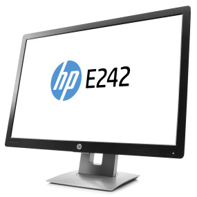 Монітор 24” HP E242 / 1920x1200 / WLED / IPS / 7 мс / VGA, HDMI, DisplayPort, USB hub / Клас Б