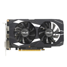 Видеокарта ASUS GeForce GTX1650 4Gb DUAL 4 ГБ / 128 Bit / GDDR5 / 8000 MHz / Стандартная