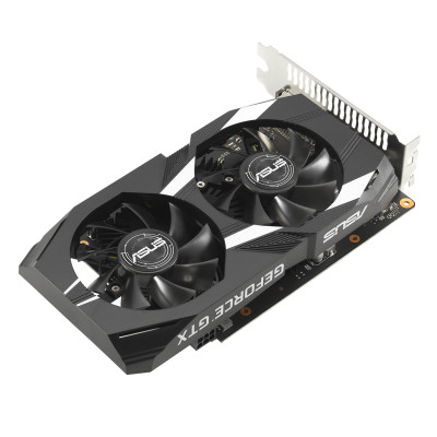 Б/У Видеокарта ASUS GeForce GTX1650 4Gb DUAL 4 ГБ / 128 Bit / GDDR5 / 8000 MHz / Стандартная
