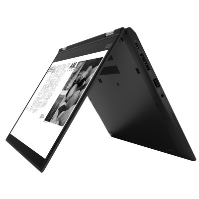 Б/У Ноутбук-трансформер Lenovo ThinkPad X390 Yoga / Touchscreen / 13.3” 1920x1080 FullHD / i5-8365U / 8 ГБ / SSD 256 ГБ / Intel UHD Graphics 620 / Класс Б