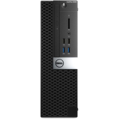 Б/У Комп'ютер Dell OptiPlex 5040 SFF/i3-6100/DDR3L 16 ГБ/SSD 240 ГБ/500 ГБ/Intel HD Graphics 530/180 Вт/2/4