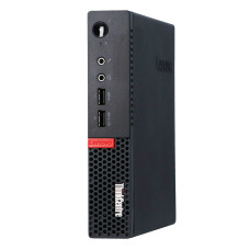 Компьютер Lenovo ThinkCentre M910q Tiny / i7-6700T / SO-DIMM DDR4 8 ГБ / SSD 240 ГБ / Intel HD Graphics 530 / 65 Вт / 4 / 8