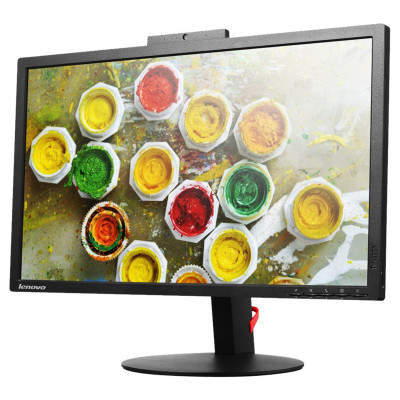 Б/У Монитор 24" Lenovo T2424z / 1920x1080 FullHD / WLED / IPS / 7 мс / VGA, HDMI, DisplayPort, USB hub / Класс А /
