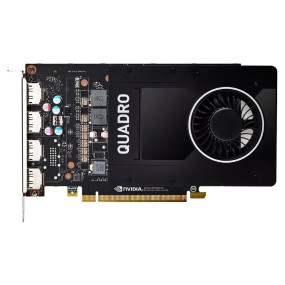 Видеокарта Nvidia GeForce Quadro P2000 5 ГБ / 160 Bit / GDDR5 / 7008 МГц / Мини