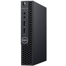 Компьютер Dell OptiPlex 3060 MFF / i5-8500T / SO-DIMM DDR4 16 ГБ / SSD 480 ГБ / Intel UHD Graphics 630 / 65 Вт / 6 / 6