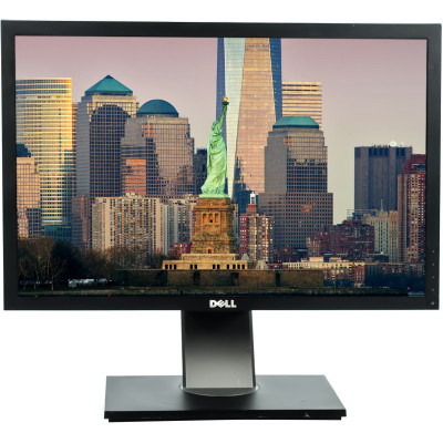 Б/У Монитор 22" Dell P2210F / 1680x1050 / CCFL / TN / 5 мс / VGA, DVI / Класс Б /