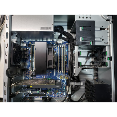 Б/У Компьютер HP Z440 / Xeon E5-1650V4 / DDR4 32 ГБ / HDD 500 ГБ / NVIDIA Quadro P2000 5Gb / 700 Вт / 6 / 12