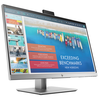 Б/У Монітор 24” HP EliteDisplay E243d / 1920x1080 FullHD / WLED / IPS / 7 мс / VGA, HDMI, DisplayPort, USB hub / Клас А /